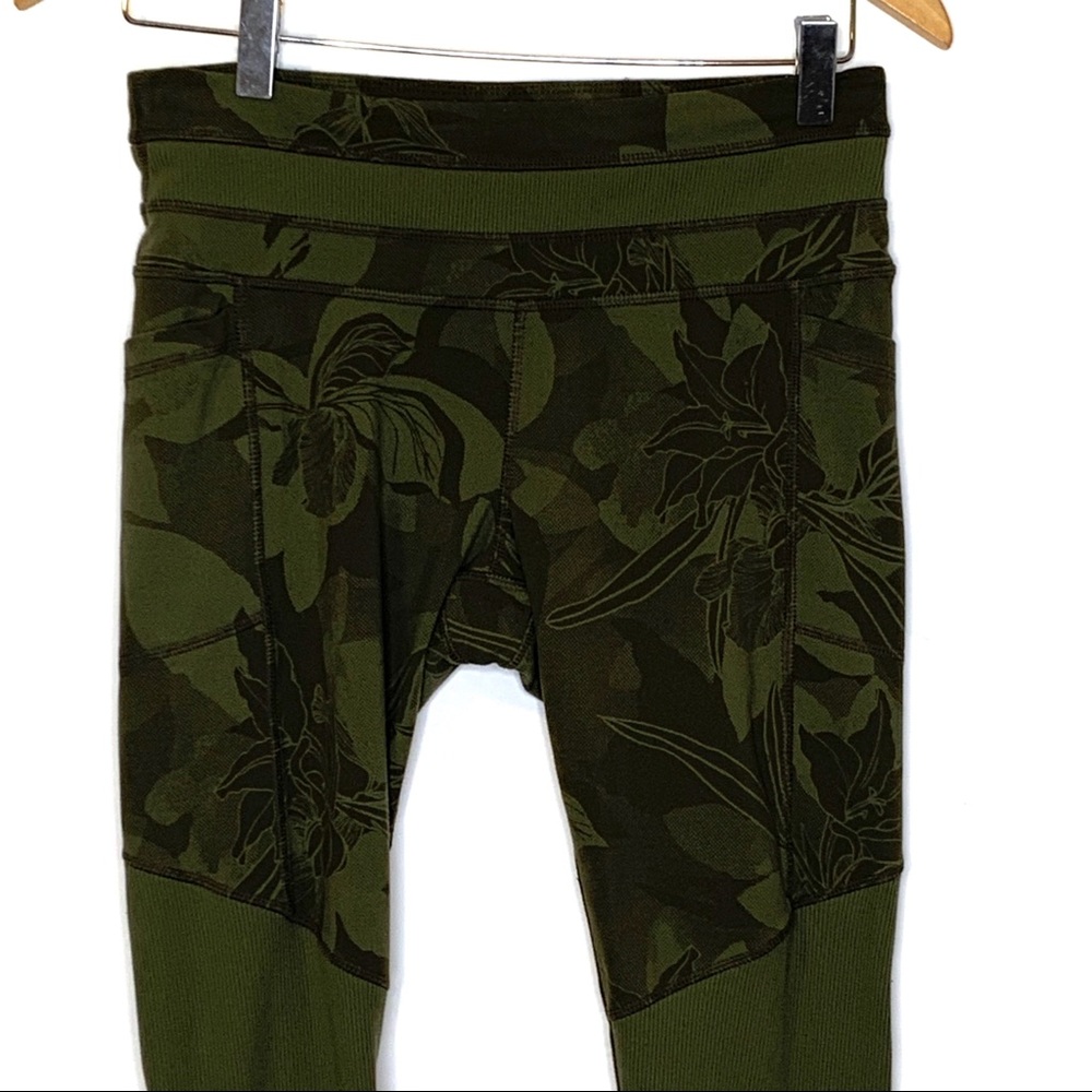 Athleta Olive Green Leggings - Picture 3 of 8